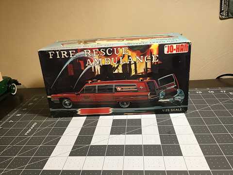 Fire Rescue Ambulance, Jo-Han GC-500 (1966)