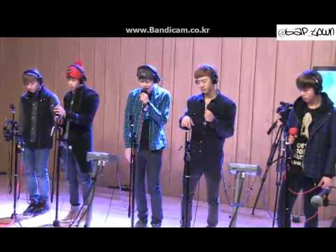 130221 B.A.P - Rain Sound @cultshow