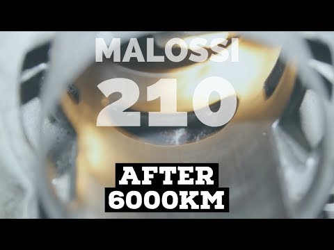 vespa 24hp MALOSSI 210 after 6000km vs NEW / FMPguides - Solid PASSion /