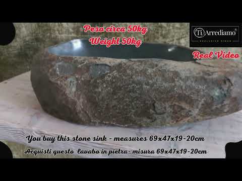 %lavabo da appoggio da bagno o cucina in marmo pietra o granito%