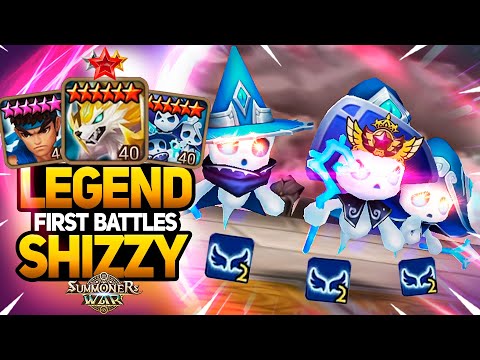 SHIZZY's FIRST BATTLES IN SPECIAL LEAGUE - Summoners War
