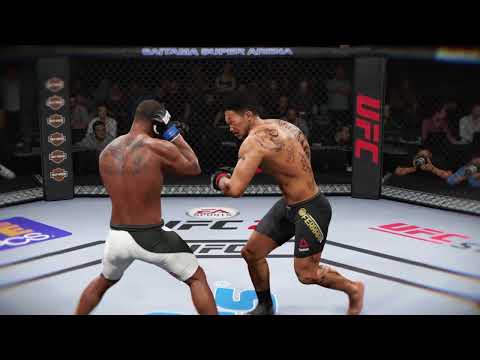 PS4 UFC 2 Jose 'El Tigre' Ferrari vs Tyron Woodley Full Fight