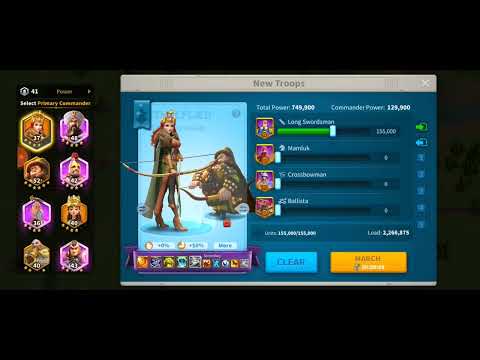 Charles martel-Sun tzu vs Genghis Khan-Baibars Shocking results / RISE OF KINGDOMS