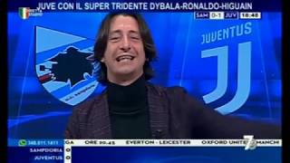 Download lagu Sampdoria-Juventus 1-2 17 Giornata 18-12-19 Francesco Oppini Diretta Stadio 7 Gold mp3