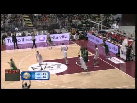 HIGHLIGHTS - EA7 - Emporio Armani Milano vs Montepaschi Siena