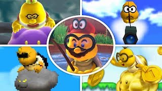 Evolution of Lakitus in Mario Games (1985 - 2018)