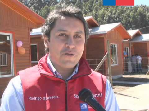 Entrega viviendas Perales Coelemu