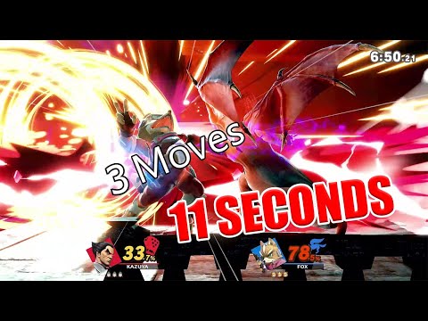 Deleted this fox's stock in 11 seconds. Kazuya lol