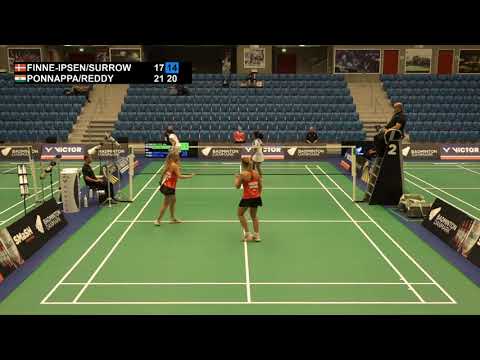 Match point - Finne-Ipsen / Surrow vs Ponnappa / Reddy - WD, SF - Denmark Masters 2021