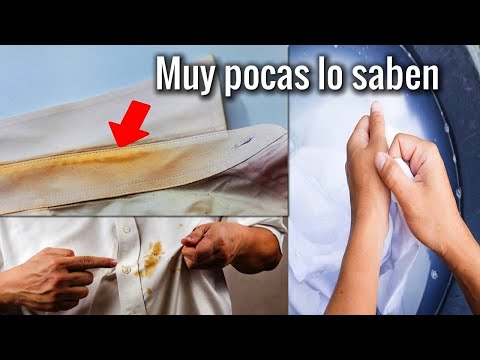 Cómo BLANQUEAR la Ropa blanca en Casa?