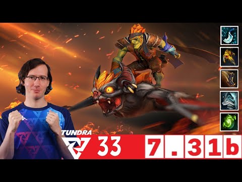 [DOTA 2] TUNDRA.33 the BATRIDER [OFFLANE] [7.31b]