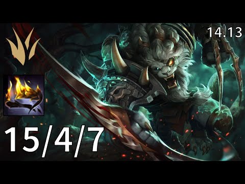 Rengar Jungle vs Shaco - EUW Master | Patch 14.13