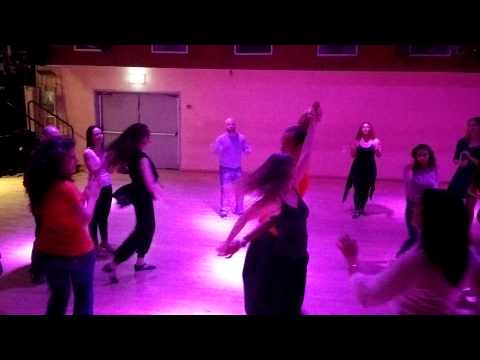 Zouk Lambada Israel Roda to Boechi Loco @ Bikurei Haitim Tel-Aviv 12.01.2015