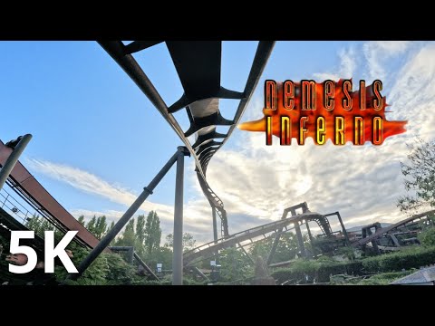 Nemesis Inferno POV 5K60 FPS // Thorpe Park - Frontseat