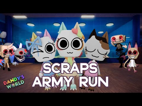 SCRAPS ARMY RUN DANDY'S WORLD FLOOR 20+