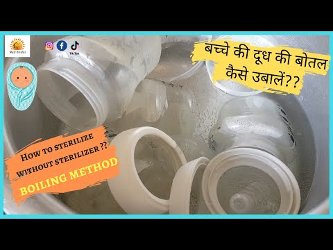 How to clean and sterilize baby bottles