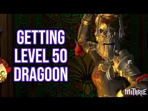 FFXIV 2.15 0257 Getting Level 50 Dragoon