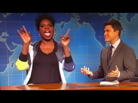 Saturday Night Live- Leslie gets mad at Colin (2)