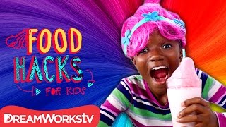 Tasty TROLLS Treats | FOOD HACKS FOR KIDS