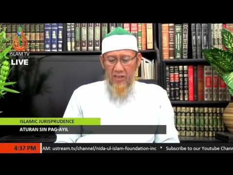 Aturan sin Pag-ayil - Sheikh Saber Omar (Tausug)