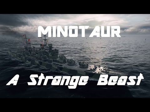 Royal Navy T10: Minotaur - A Strange Beast
