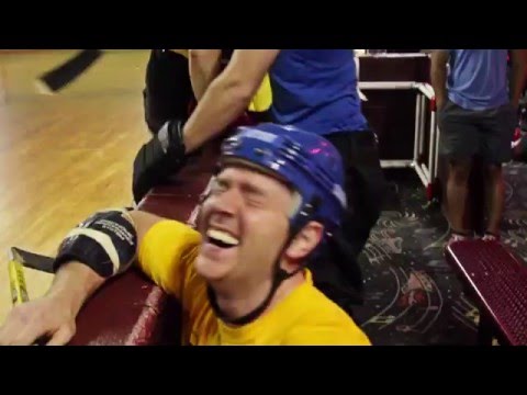 CTP w/ the assist from Rich Froning: CrossFit Mayhem Hockey Night