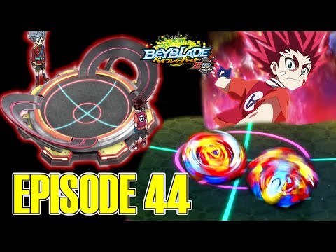 AIGA VS XHAN XCALIBUR VS ACHILLES BEYBLADE BURST TURBO EP 44