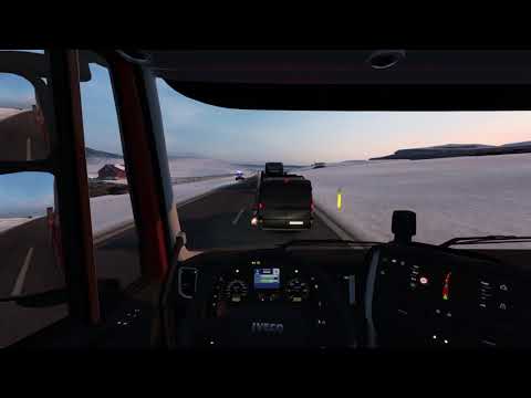 POV DRIVING IVECO HI-Way Pro Mods - ETS2 GAMEPLAY FULL HD