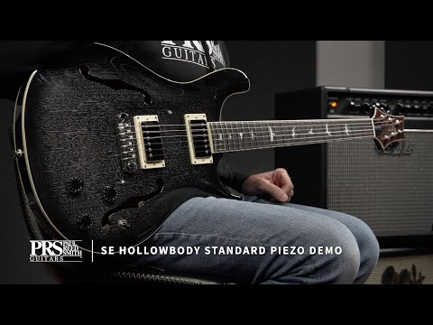 PRS SE Hollowbody Standard Piezo - Dog Hair Smokeburst image 7
