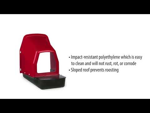 Little Giant® Deluxe Plastic Nesting Box PNB1