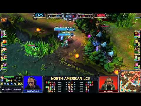 Curse Gaming (CRS) vs Team MRN (MRN) - League of Legends LCS 2013 NA Spring W4D1