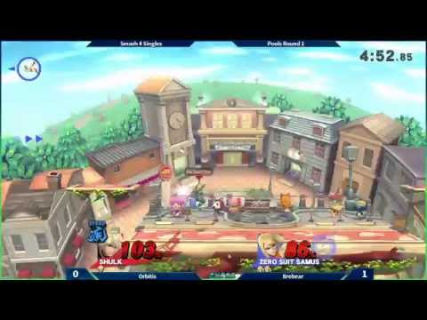Orbitis (MewTwo, Shulk) vs. Brobear (ZSS) | S4 Pools R1 | SSN8