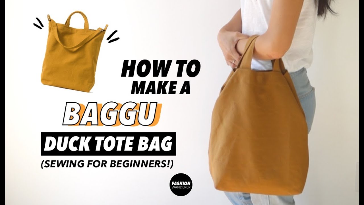DIY Tote Bag (Free Bag Pattern!)