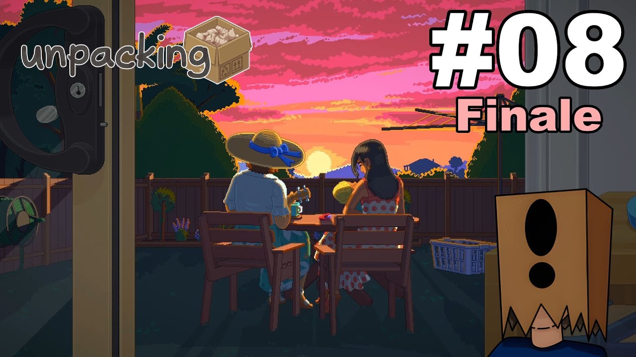 Let's Play Unpacking #08: The End of the Start of their Lives