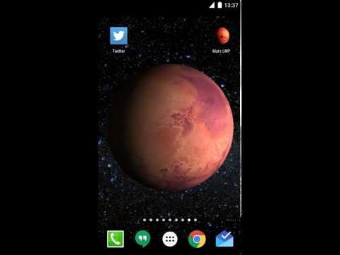 Mars Live Wallpaper Video
