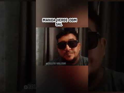 Manga verde com sal nordestino raiz