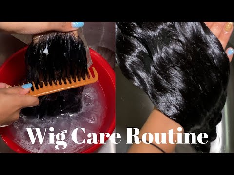 HOW TO WASH & MAINTAIN YOUR WIGS | LACE FRONT| HUMAN...