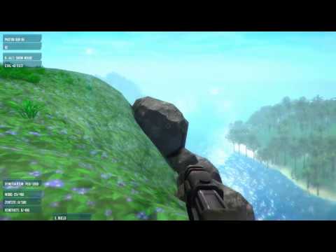 ExtroForge Gameplay - Building massive walls, bridges and bases.