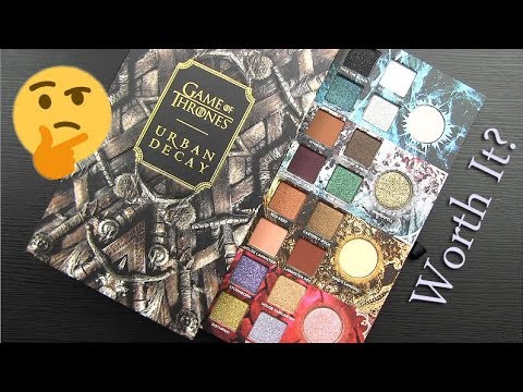 Urban Decay GAME OF THRONES Eye Shadow Palette: Live Swatches & Review