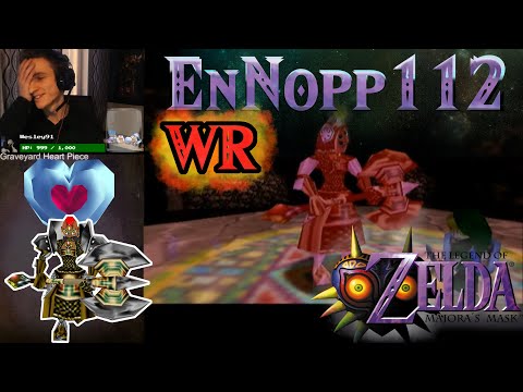 Graveyard Iron Knuckle Heart Piece in 3:49.529 [World Record] - Majora's Mask Speedrunning