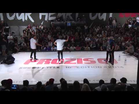 EUROBATTLE 2014 » DAY 3 | HIP-HOP NEW STYLE SEMIFINAL » YUDAT vs PARADOX & DIMENSION