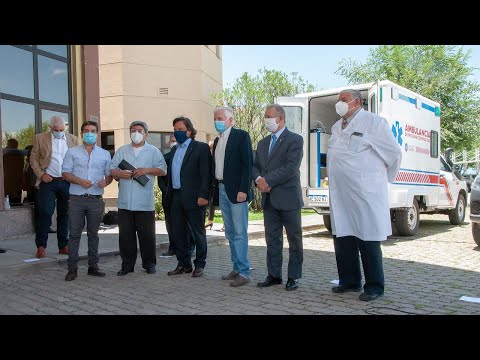 La entrega de ambulancias potencia el trabajo en red del sistema de salud