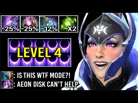 WTF CAN'T MOVE "LEVEL 4" Eclipse Arcane Blink Luna 2x Ulti Delete All Meta Heroes Imba Dota 2