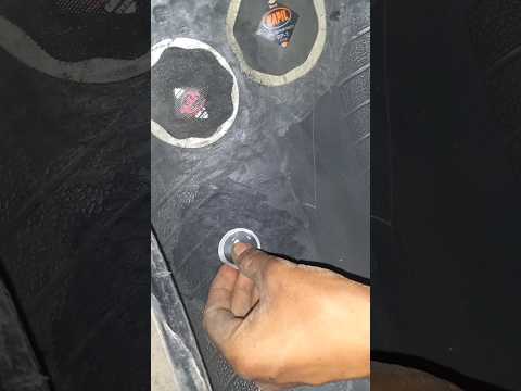 215/55R17 Tubeless tyre Repairing From Inside #puncture #shahidtyrepunctureworkshop
