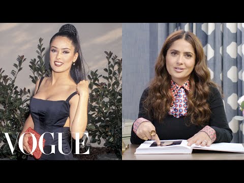 サルマ・ハエック、1996年から現在までの13のルックスを徹底解剖｜Life in Looks｜Vogue (Salma Hayek Breaks Down 13 Looks From 1996 to Now | Life in Looks | Vogue)