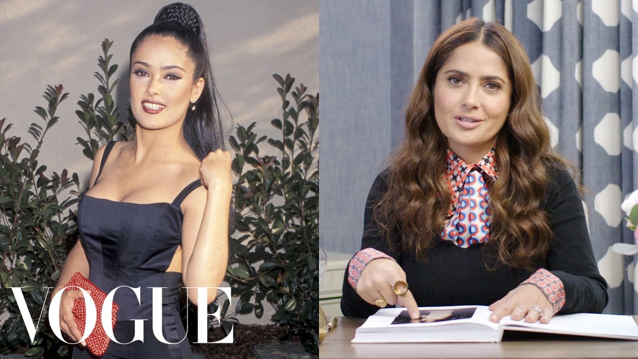 Salma Hayek Breaks Down 13 Looks From 1996 to Now - Life in Looks - Vogue