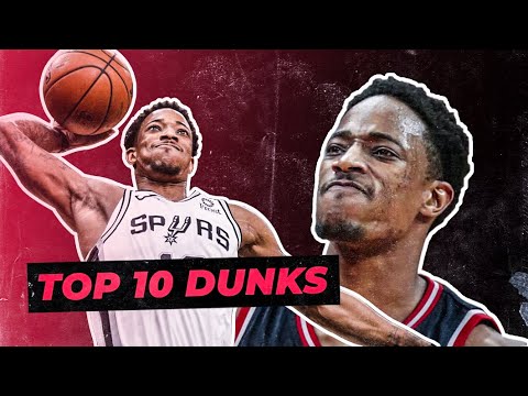 DEMAR DEROZAN's TOP 10 DUNKS Of His Career | Nasty Dunks