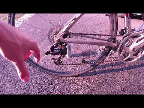 Sagging Bike Chain   Easy Fix!  No reverse pedal