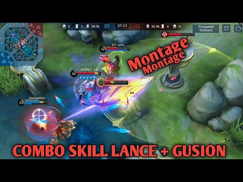 LANCELOT PAKE SKILL GUSION!