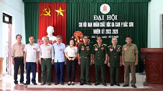 Hội nạn nhân chất độc da cam Dioxin phường Bắc Sơn tổ chức Đại hội lần thứ IV, nhiệm kỳ (2023-2028)